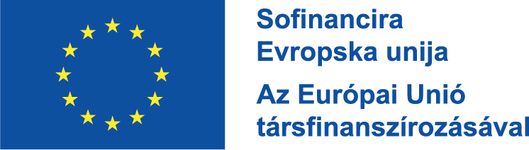 Sofinancira Evropska unija – Az Európai Unió társfinanszírozásával